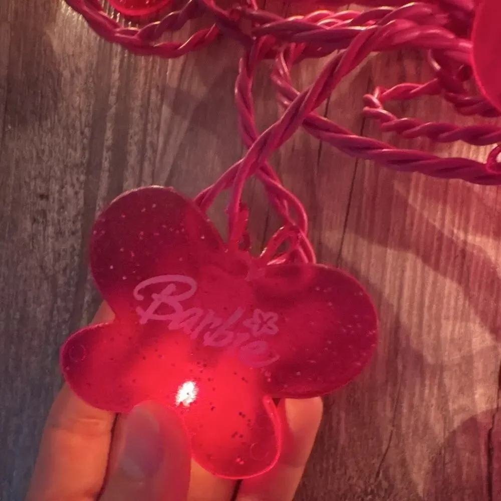 Vintage 2005 Barbie Mattel Pink Lights New In Box Wear To Package